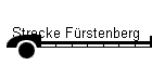 Strecke Frstenberg